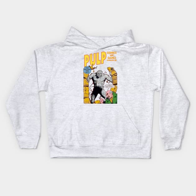 Pulp Mummy Kids Hoodie by PULP Comics and Games